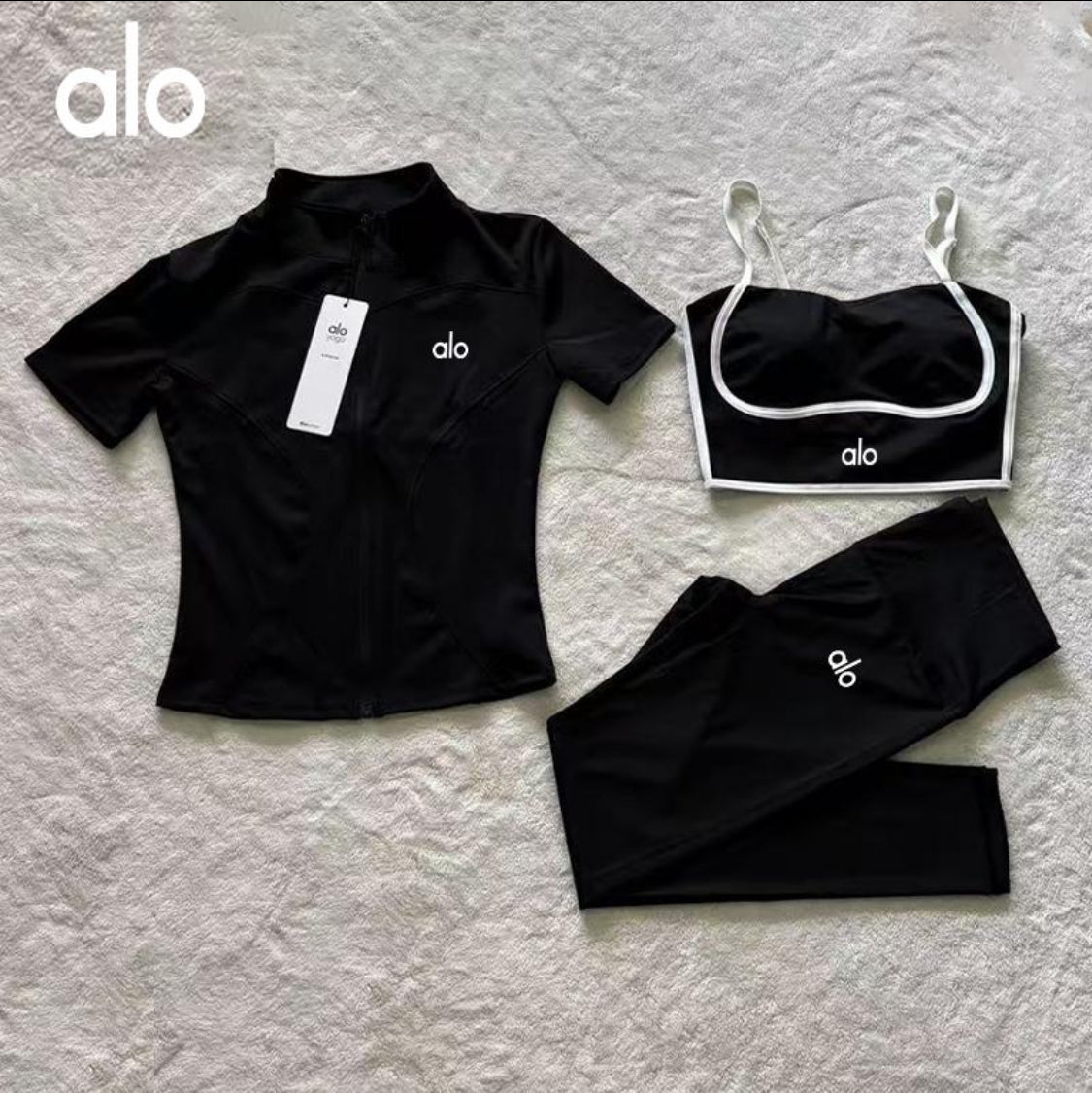 Ensemble 3 pièces t-shirt Alo